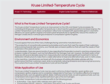 Tablet Screenshot of kruse-ltc.com